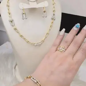 18K Gold Necklace Set